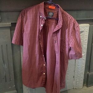 Mens St. John’s Bay Short Sleeve Button Down